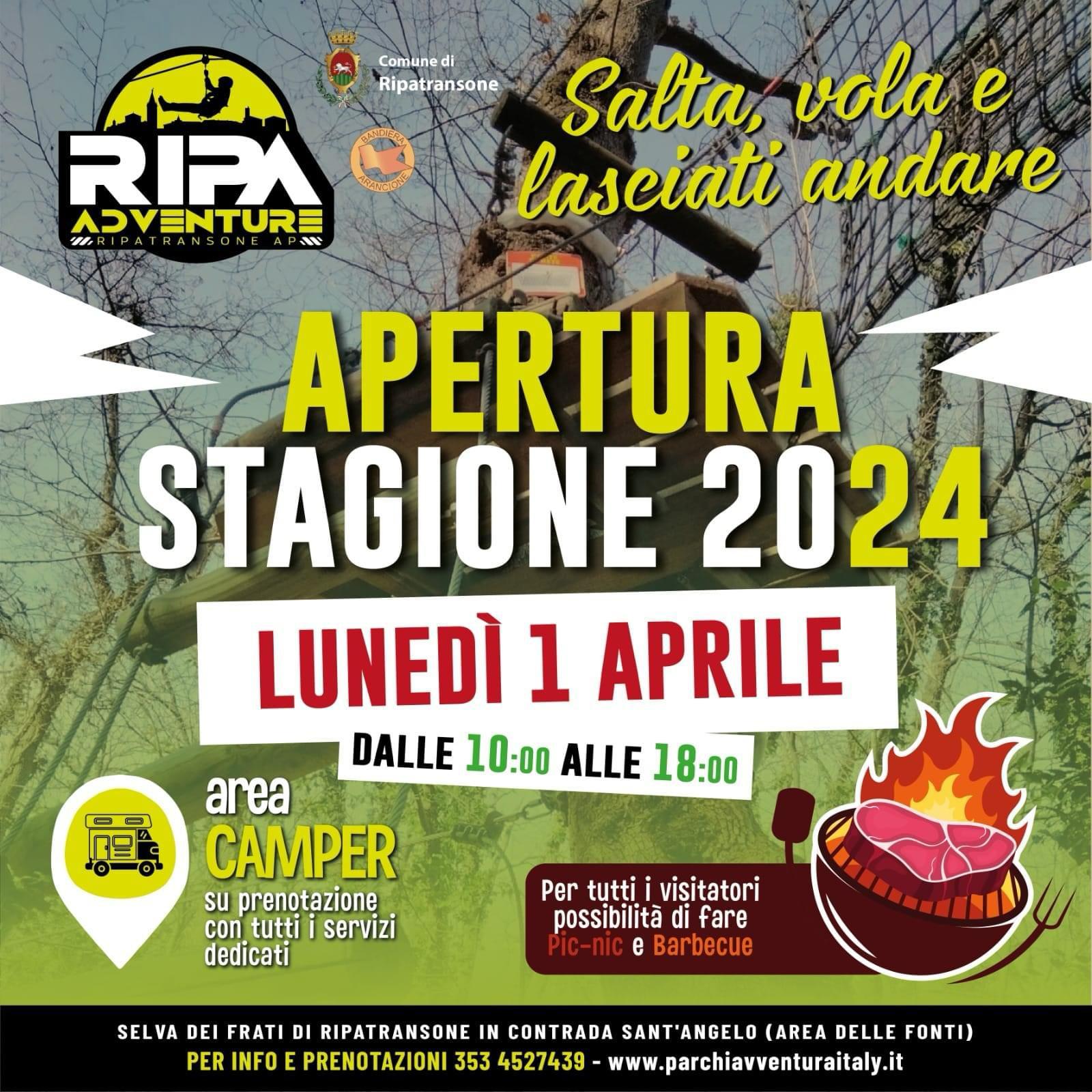 RIPAdventure – Apertura Stagione 2024 – Visit Ripatransone